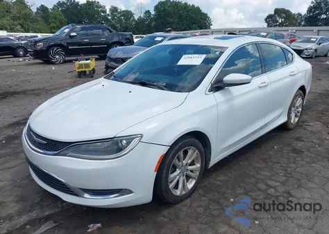 2015 Chrysler 200 Limited z USA, uszkodzony, nr VIN 1C3CCCAB6FN722823